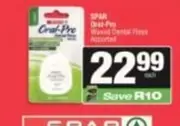 Spar - Oral-Pro WAXED DENTAL FLOSS