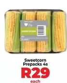 Sweetcorn Prepacks