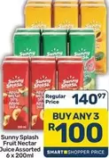 Sunny - Fruit Nectar Juice Assorted