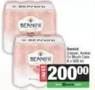 Bernini - Classic, Amber Or Blush Cans