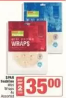 Spar - Mini Wraps