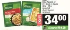 Knorr - Bake Packets or Dry Cook-in Sauce