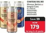 Mimosa, Bellini or Sangria Cans 6 x 440 ml (850033566; 850034438; 850034360)