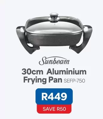 Sunbeam - 30cm Aluminium Frying Pan SEFP-750
