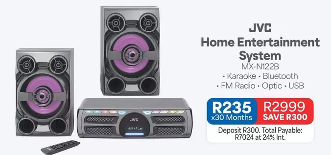 JVC - Home Entertainment System MX-N122B