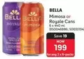 Royal - Mimosa or e Cans 6 x 440 ml 1850046886; 50033134