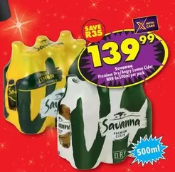 Savanna - Premium Dry/Angry Lemon Cider