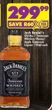 Jack Daniel's - Old No. 7 Tennessee Whiskey/Honey/Apple Tennessee Liqueur