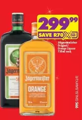 Jagermeister - Jägermeister Original Orange Liqueur