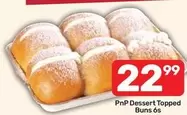 Dessert Topped Buns