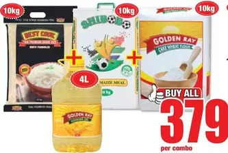 Golden Ray - Maize Meal, Cake Wheat Flour, Cooking Oil