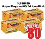 Original Margarine 80% Fat Spread Brick