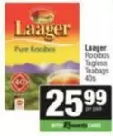 Laager - Pure Rooibos Teabags