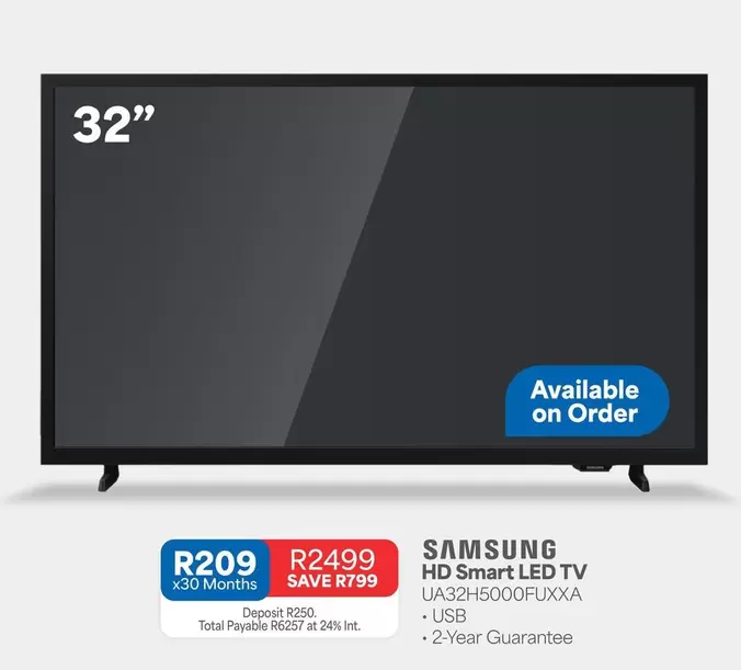 Samsung - HD Smart LED TV UA32H5000FLXXA
