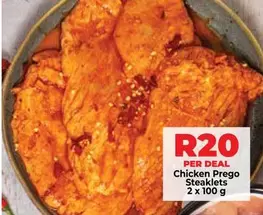 Chicken Prego Steaklets
