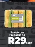 Sweetcorn Prepacks