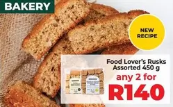 Food Lover's Rusks