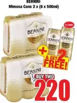 Bernini - Mimosa Cans