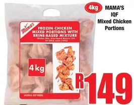 Mama's - IQF Mixed Chicken Portions