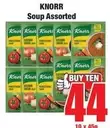 Knorr - Soup Assorted