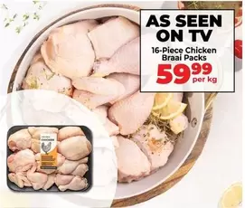 16-Piece Chicken Braai Packs