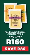 Food Lover's Cheese Assorted