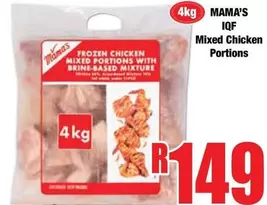Mama's - IQF Mixed Chicken Portions