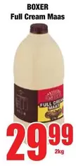 Boxer - Full Cream Maas