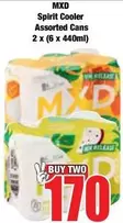 Spirit Cooler Assorted Cans