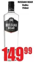 Russian Bear - Vodka