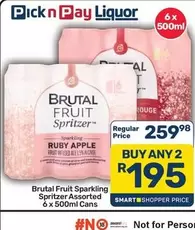 Apple - Brutal Fruit Sparkling Spritzer