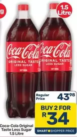 Coca cola - Original Taste Less Sugar