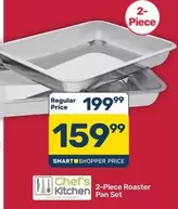 Chef - 2-Piece Roaster Pan Set