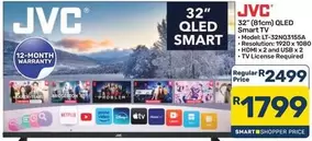 JVC - 32" QLED Smart TV
