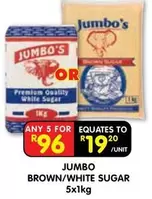 Jumbo - BROWN/WHITE SUGAR