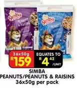 Simba - PEANUTS/PEANUTS & RAISINS