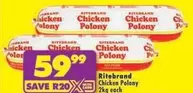 Ritebrand - Chicken Polony