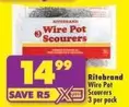 Ritebrand - Wire Pot Scourers