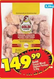 Goldi - FROZEN CHICKEN MIXED PORTIONS