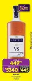 VS Cognac 750ml