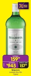 London Dry Gin 750ml