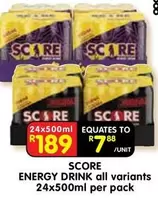 Score - ENERGY DRINK