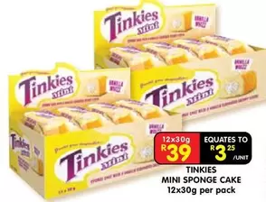 Mini - MINI SPONGE CAKE