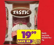 Tastic - Long Grain Parboiled Rice