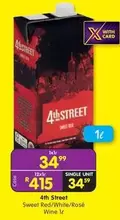 4th Street - Sweet Red/White/Rosé Wine