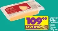 Crystal Valley - Cheddar/ Gouda Cheese
