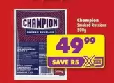 champion - Smoked Russians