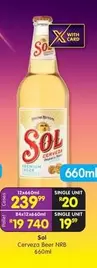 Sol - Cerveza Beer NRB