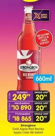 Strongbow - Gold Apple/Red Berries Apple Cider RB 660ml