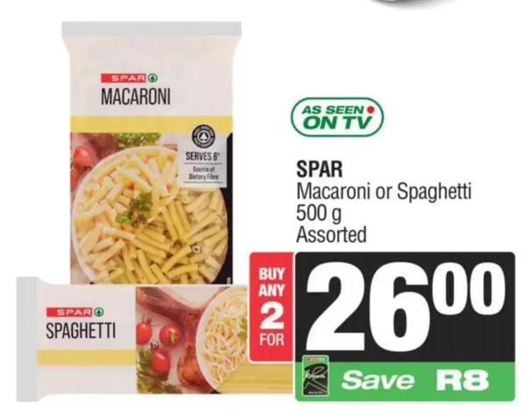 Spar - Macaroni or Spaghetti